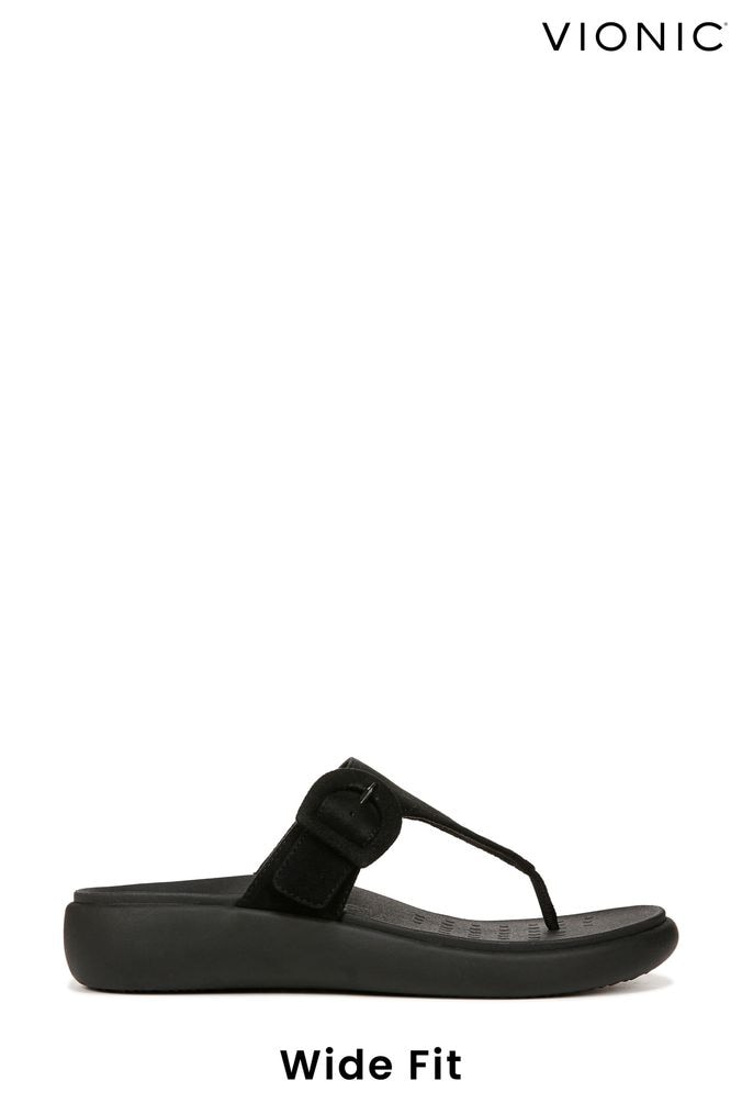 Next black flip flops discount