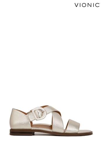 Vionic Gold Pacifica silla Sandals (N26625) | £130