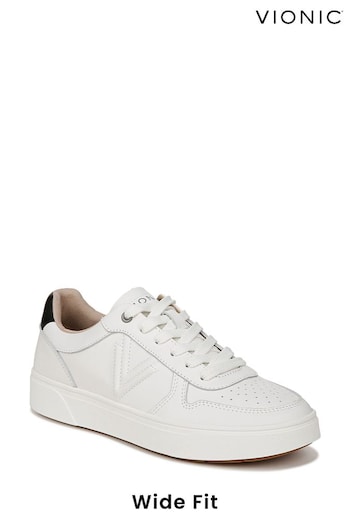 Vionic Kimmie Wide Fit Court Trainers (N26651) | £140