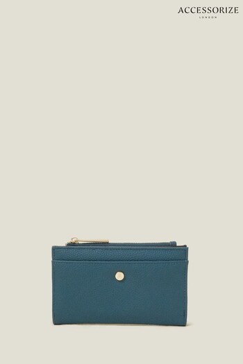 Accessorize Green Medium Slimline Wallet (N26933) | £16