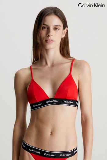 Calvin Klein Triangle Bikini Top (N26998) | £55