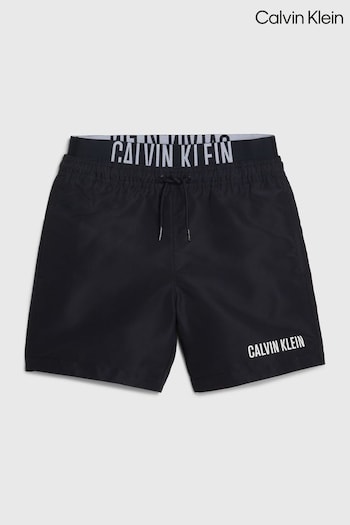 Calvin Klein Slogan Waistband Swim WITH Shorts (N27056) | £55