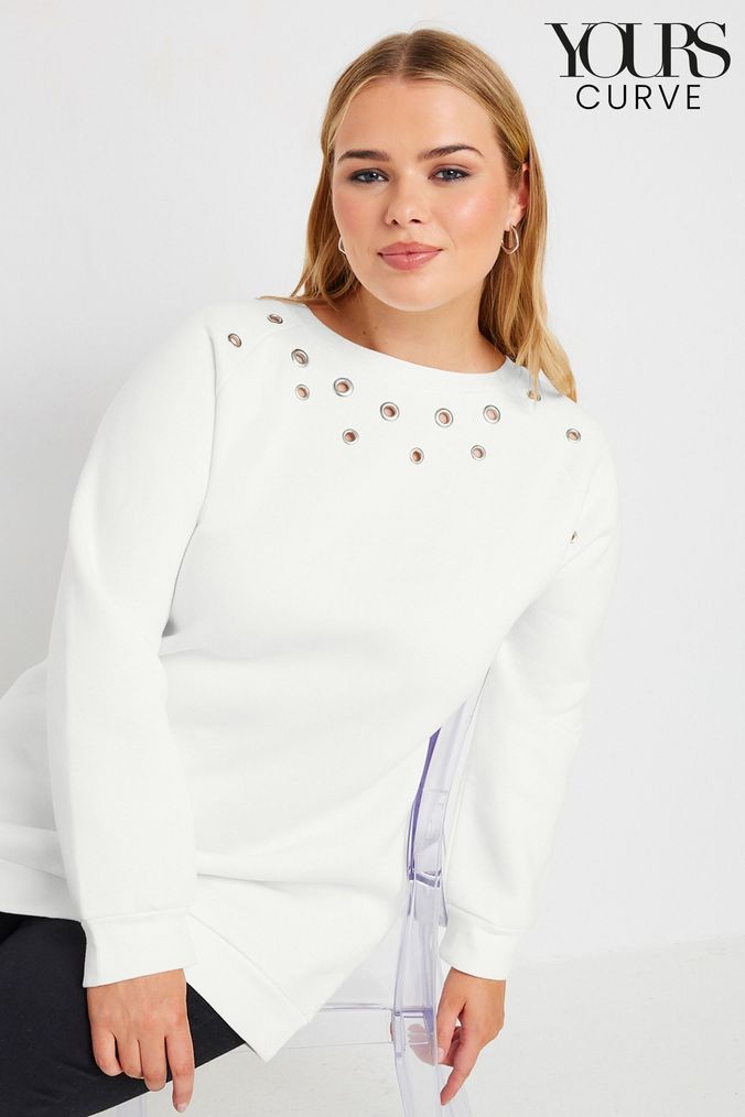 Buy Women s Sweat Tops Embellished Sweatshirtsandhoodies Online Next UK