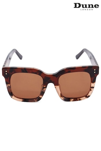 Dune London Guessing Acetate Chunky Glam Sunglasses Clyde (N27172) | £80