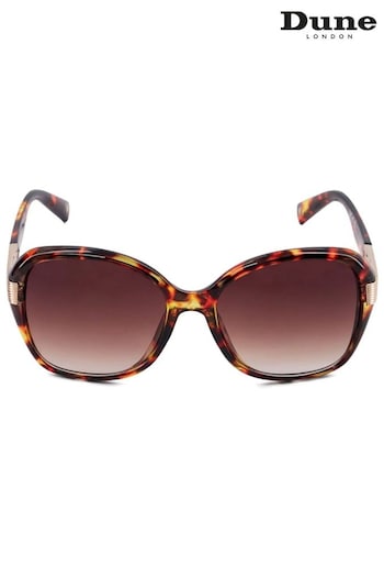 Dune London Gernada Etched Metal Temple Sunglasses frame (N27186) | £45