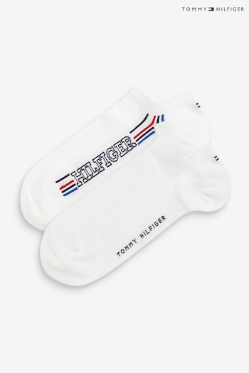 Tommy Hilfiger Men Trainer Liner White Socks (N27191) | £12