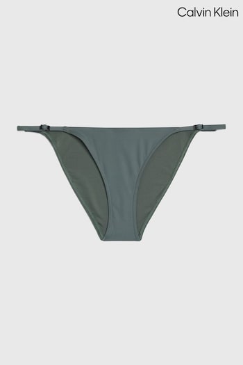 Calvin pecas Klein Green String Bikini Bottoms (N27200) | £55