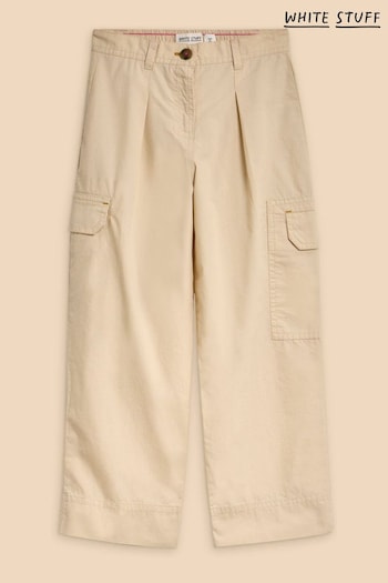 White Stuff Natural Colette Cargo Trousers (N27229) | £20