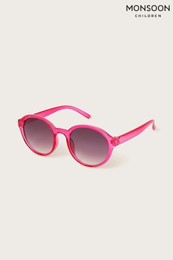 Monsoon Pink Colourblock Sunglasses With Case (N27388) | £15