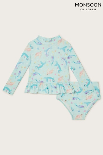 Monsoon Sea Creatures Two-Piece Sunsafe Suit (N27409) | £22 - £26