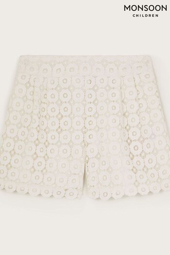 Monsoon Natural Lace dark-wash Shorts (N27435) | £20 - £24