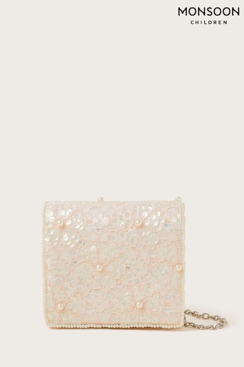 Monsoon Pearly Lace Bag (N27439) | £15