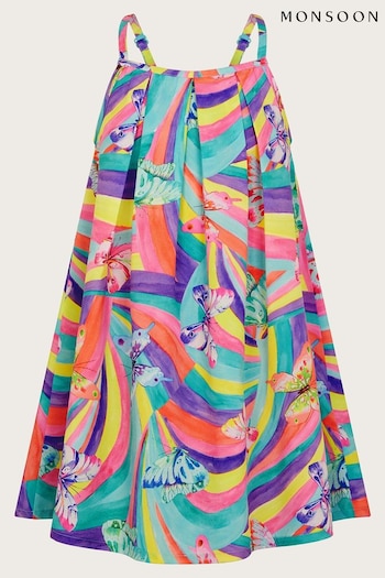 Monsoon Butterfly Swirl Dress (N27441) | £22 - £26