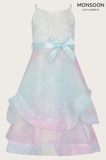 Monsoon Ellie Ombre Petal Dress (N27449) | £67 - £77