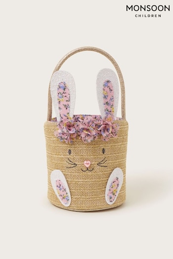 Monsoon Natural Easter Bunny Basket (N27455) | £14