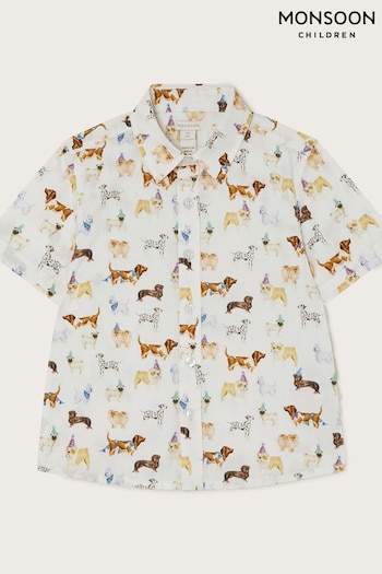 Monsoon Natural Dog Shirt (N27470) | £18 - £21