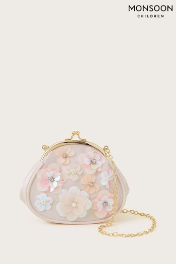Monsoon Pink Florence Sequin Bag (N27483) | £15