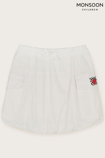 Monsoon Parachute Cargo White Skirt (N27490) | £22 - £26