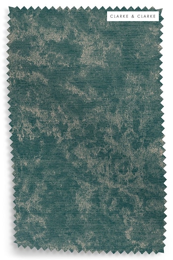 Camille Teal Fabric Swatch (N27618) | £0