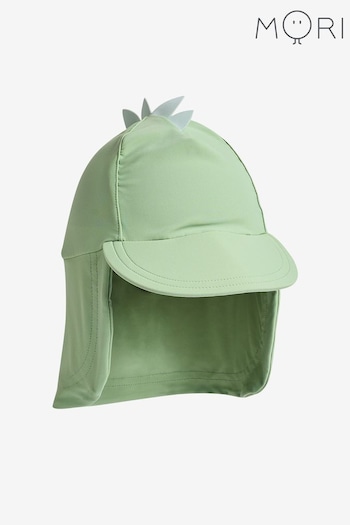 MORI Green Dinosaur Neck Cover Sun Hat (N28174) | £19.50