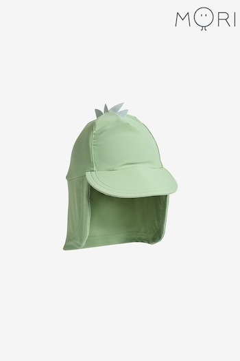 MORI Green Dinosaur Neck Cover Sun Hat (N28188) | £19.50