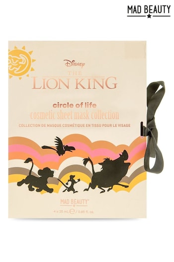 Mad Beauty Lion King Sheet Mask 4 Pack Collection (N28213) | £16