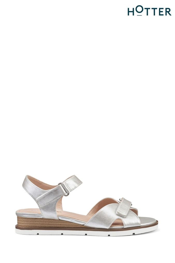 Hotter shimmer sandals top