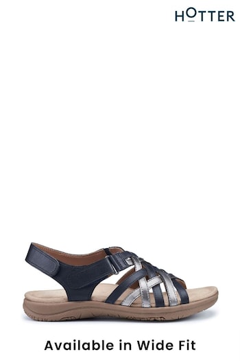 Hotter Blue Maple Touch Fastening Sandals (N28516) | £79