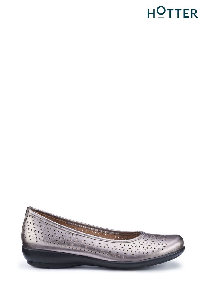 Hotter silver shoes sales