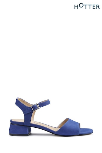 Hotter Blue Amalfi Slip-On/Buckle Regular Fit Sandals (N28614) | £79