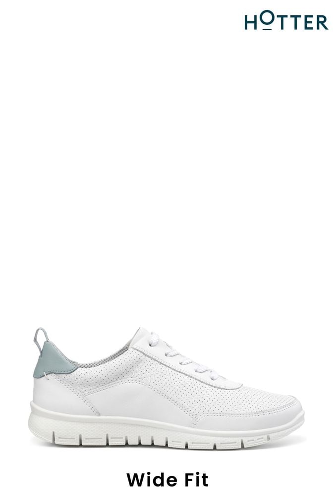 Hotter white trainers store