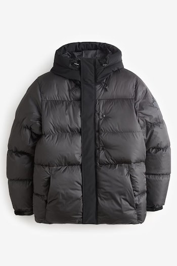 Zavetti Canada Tivio Jet Black Puffer Jacket (N28994) | £115