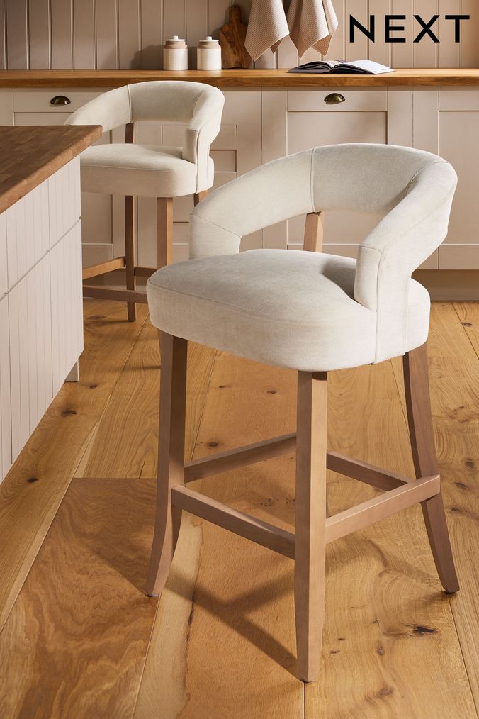 Natural Bar Stools Cream Breakfast Bar Stools Next