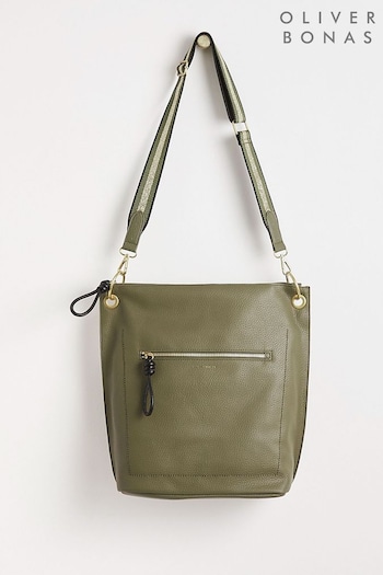 Oliver Bonas Green Elsie Tote Bag (N29255) | £60