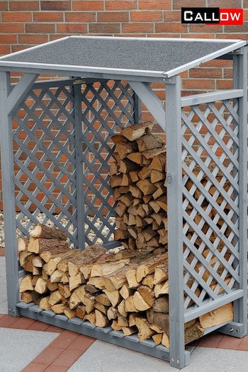 Callow Grey Double Log Store for the Garden (N29414) | £365