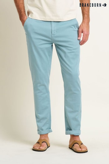 Brakeburn Blue Chinos Trousers (N29618) | £55