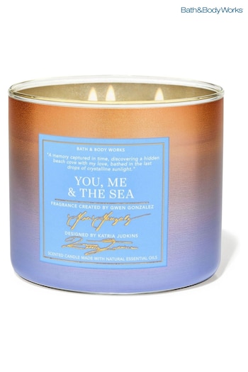 Bath & Body Works You, Me and The Sea 3-Wick Candle 14.5 oz / 411 g (N29675) | £29.50