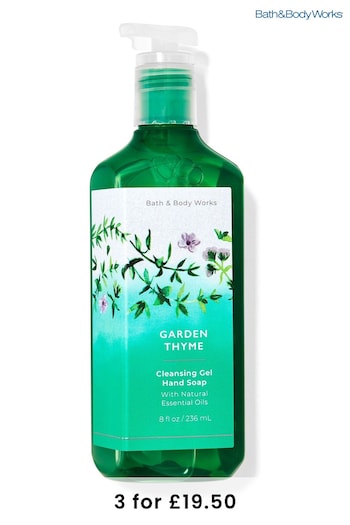 Bath & Body Works Garden Thyme Cleansing Gel Hand Soap 8 fl oz / 236 mL (N29688) | £10