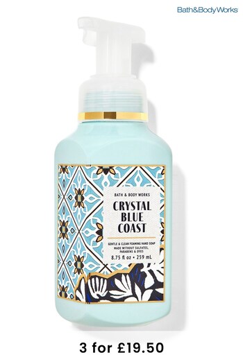 Bath & Body Works Crystal Blue Coast Gentle & Clean Foaming Hand Soap 8.75 fl oz / 259 mL (N29696) | £10
