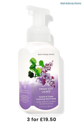 Bath & Body Works Fresh Cut Lilacs Gentle and Clean Foaming Hand Soap 8.75 fl oz / 259 mL (N29724) | £10