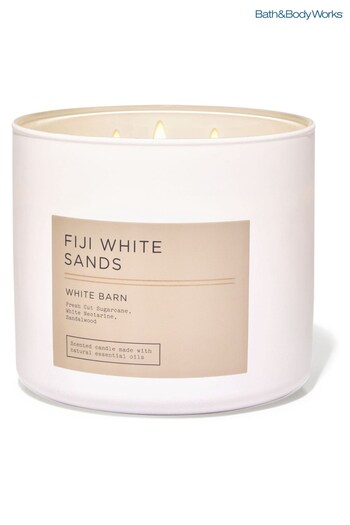 Bath & Body Works Fiji White Sands 3-Wick Candle 14.5 oz / 411 g (N29727) | £29.50