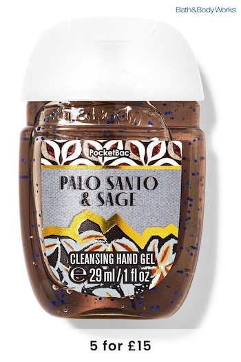 Bath & Body Works Palo Santo and Sage Cleansing Hand Gel 1 fl oz / 29 mL (N29751) | £4