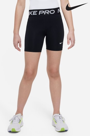 Nike Black Pro Dri-FIT 5 inch Shorts fotbollsbarn (N29828) | £23