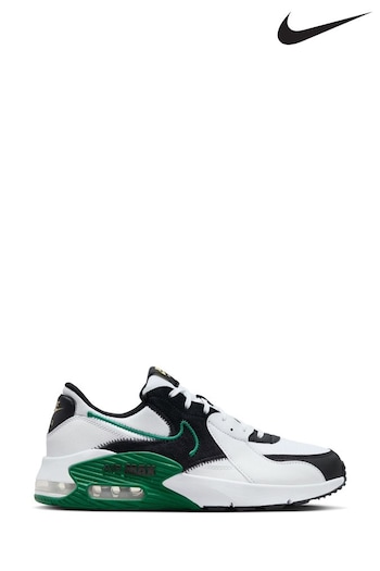 Nike undefended White/Green Air Max Excee Trainers (N29840) | £110