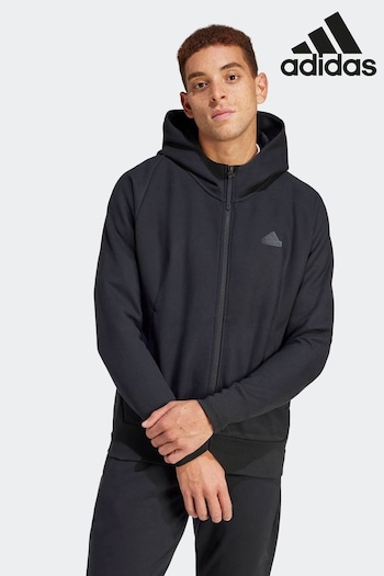 adidas Black Sportswear Z.N.E. Winterized Full Zip Hooded Jacket (N29893) | £80