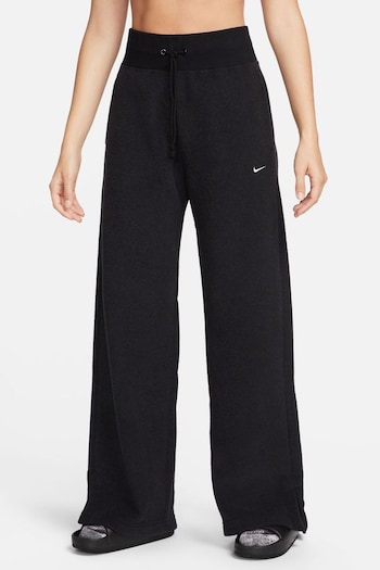 Nike Black Phoenix Plush High-Waisted Wide-Leg Cozy Fleece Joggers (N29925) | £70