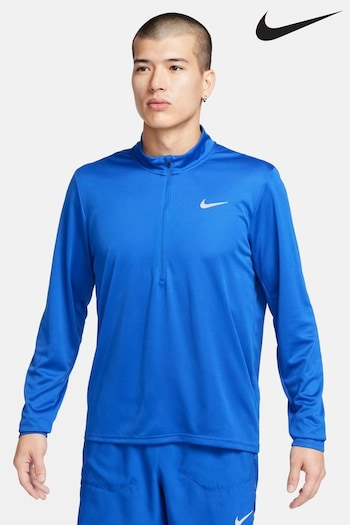 Nike Light Blue Dri-FIT Pacer Half Zip Running Top (N30000) | £45