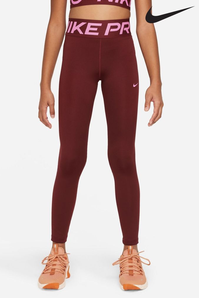 Nike leggings shop red stripe