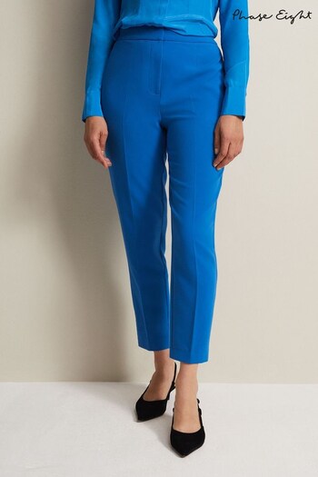 Phase Eight Blue Brinley Cigarette Trousers (N30074) | £79