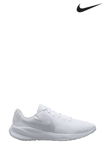 Nike White Revolution 7 Running Trainers (N30208) | £60